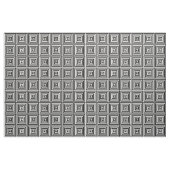 Zwart wit omgekeerd ontwerppatroon stof (Yard (91,4 cm))