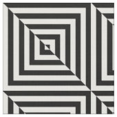 Zwart wit omgekeerd ontwerppatroon stof (Close Up)