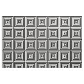 Zwart wit omgekeerd ontwerppatroon stof (Fat Quarter)