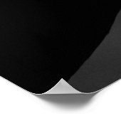 Zwart & Wit Onbevreesd Leiderschap Eagle Eye Poster (Hoek)