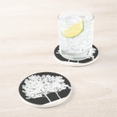 Zwart-wit onderzetter (Zijkant)