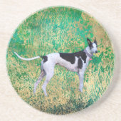 Zwart-wit Onderzetter voor zandsteen (Voorkant)