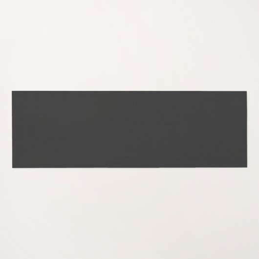 Zwart Wit One-legged King Pigeon Yoga Pose Logo Yogamat (Achterkant (horizontaal))