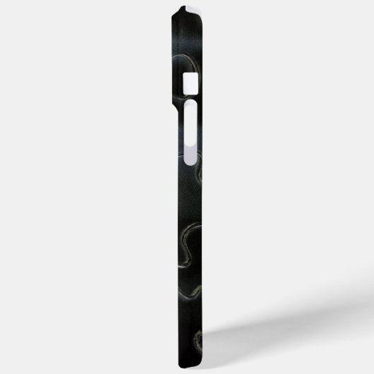 Zwart-wit Ontbrekend stuk puzzelstuk Foto Case-Mate iPhone Case (Achterkant / Links)