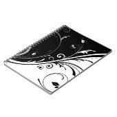 zwart-wit ontwerp notitieboek (Linkerzijde)