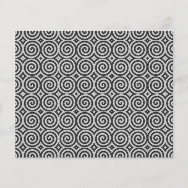 Zwart-wit ontwerp. Patroon van spieren. (Voorkant)