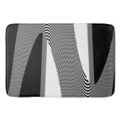 Zwart-wit op art design, Bath Mat (Voorkant)