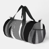 Zwart-wit Op Art-ontwerp, Plunjezak (Rechterhoek)