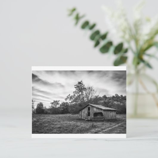 Zwart-wit op Dawn Briefkaart (Staand voorkant)