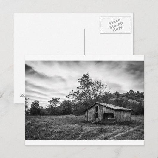 Zwart-wit op Dawn Briefkaart (Voorkant / Achterkant)