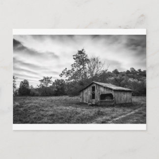 Zwart-wit op Dawn Briefkaart