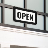 ZWART & WIT OPEN TEKEN  SPANDOEK (Buitenkant Gebouw)