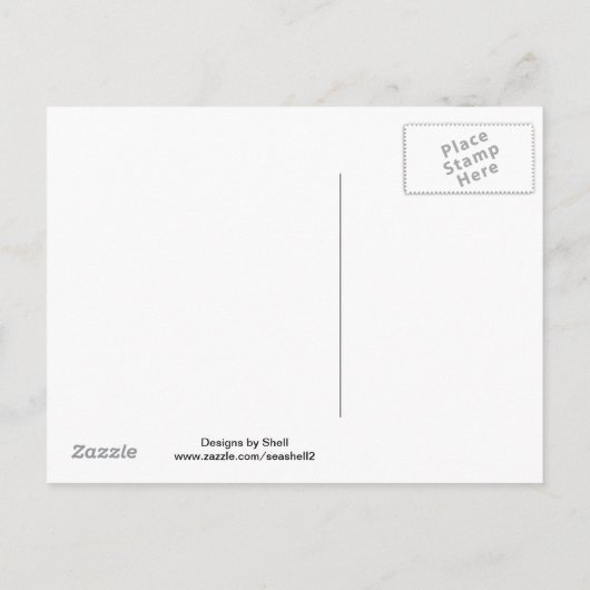 Zwart-wit opslaan Datum Aankondigingskaart (Achterkant)