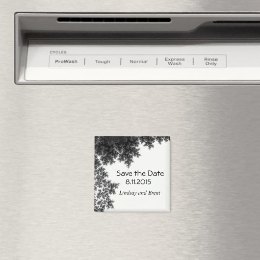 Zwart-wit opslaan Datum Magneet (Insitu (Vaatwasser))