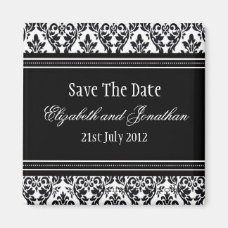 Zwart-wit opslaan Datum Magneet