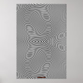 Zwart-wit optisch Poster voor verlichting tegen li (Voorkant)