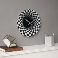Zwart-Wit Optische Illusie Tunnel