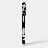 Zwart-wit optische illusietunnel Case-Mate iPhone case (Achterkant / Rechts)