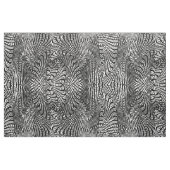 Zwart-wit opvallend Abstract afdrukken Stof (Yard (91,4 cm))