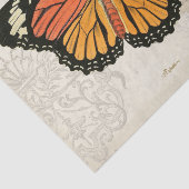  zwart wit Oranje betonstaal Tissuepapier (Detail)