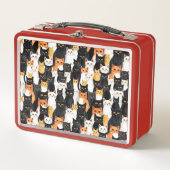 Zwart Wit Oranje Kitty Cats (Voorkant)