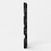 Zwart wit orchidee schilderij tropische bloemen Case-Mate iPhone case (Achterkant/links)