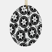 Zwart wit Ornament (Rechts)