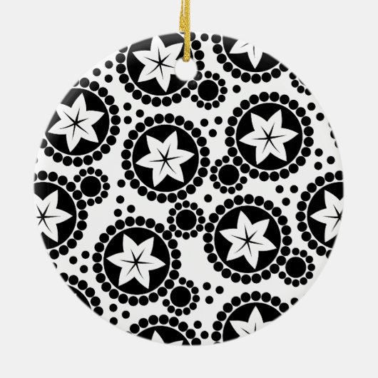 Zwart wit Ornament (Achterkant)