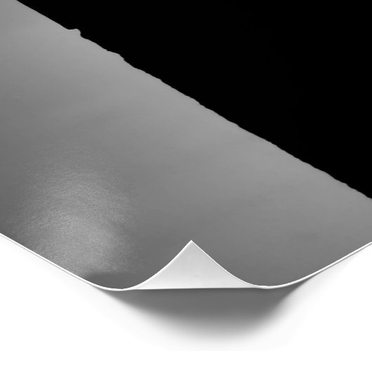 Zwart-wit Oude Columns Fotografie Poster (Hoek)