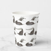 Zwart-wit Oxford Tap Shoe Dance Teacher Papieren Bekers