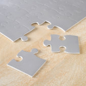 Zwart wit Paardebloem Black and White Dandelion Legpuzzel (Zijkant)