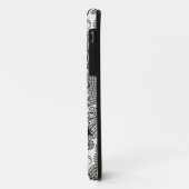 Zwart-wit paisley Case-Mate iPhone case (Achterkant/links)