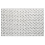 Zwart-wit paisley motief stof (Yard (91,4 cm))
