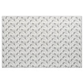 Zwart-wit paisley motief stof (Fat Quarter)