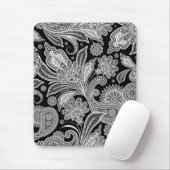 Zwart-wit  Paisley Patroon Muismat (Met muis)