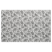 Zwart-wit  Paisley Pattern Stof (Yard (91,4 cm))