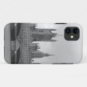 Zwart wit paleis van Westminster Case-Mate iPhone Case (Achterkant (horizontaal))