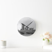 Zwart wit paleis van Westminster Ronde Klok (Huis)