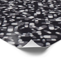 Zwart Wit Patroon Abstracte Moderne Behang
