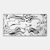 Zwart-wit patroon bureaumat (Voorkant)