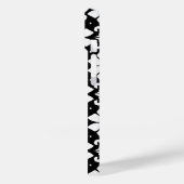 Zwart-wit patroon Case-Mate iPhone case (Achterkant / Links)