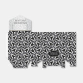 Zwart + Wit Patroon Favor Box | Moderne Tribal Bedankdoosjes (Uitgevouwen)