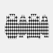 Zwart wit patroon Gable-vak Bedankdoosjes (Uitgevouwen)