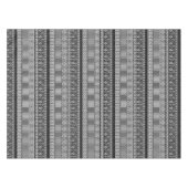 Zwart-wit patroon met kant en patchwork tafelkleed (Voorkant (Horizontaal))