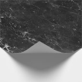 Zwart wit patroon met witte bloedvaten cadeaupapier (Hoek)