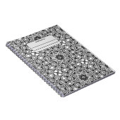 Zwart-wit patroon notitieboek (Rechterzijde)