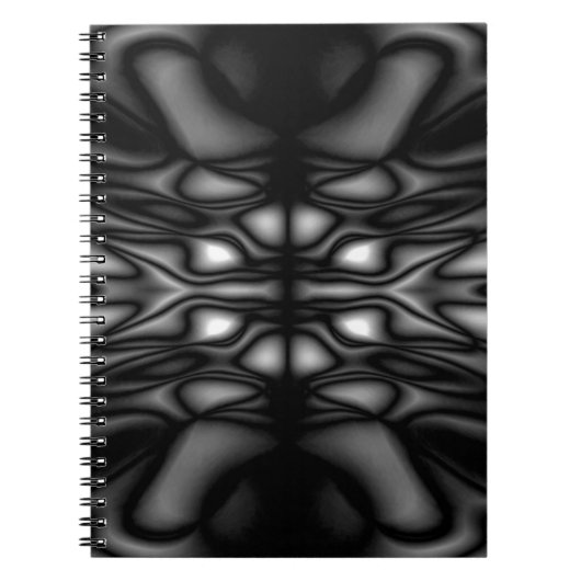 Zwart-wit patroon notitieboek (Voorkant)