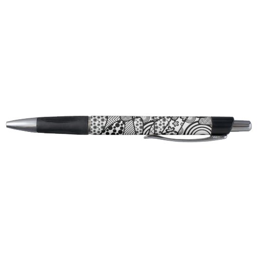 Zwart & Wit Patroon Patchwork 02 Pen (Bodem)