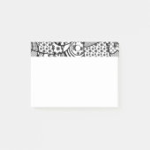 Zwart & Wit Patroon Patchwork 02 Post-it® Notes (Voorkant)