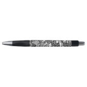 Zwart & Wit Patroon Patchwork 03 Pen (Voorkant)